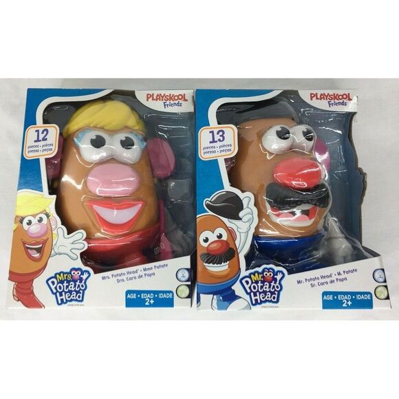 Mr. Potato Head & Mrs. Potato Head Classic Retro Toys Set / 2 NEW ORIGINAL BOXES - Picture 10 of 12